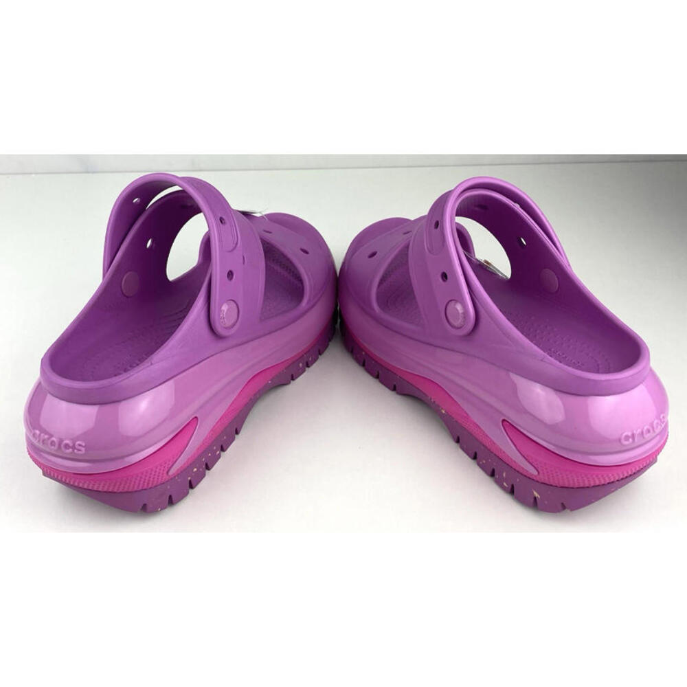 NEW Crocs Classic Mega Crush Platform Sandal 8 Juice Fuchsia Pink 207989 NWT - Picture 7 of 13